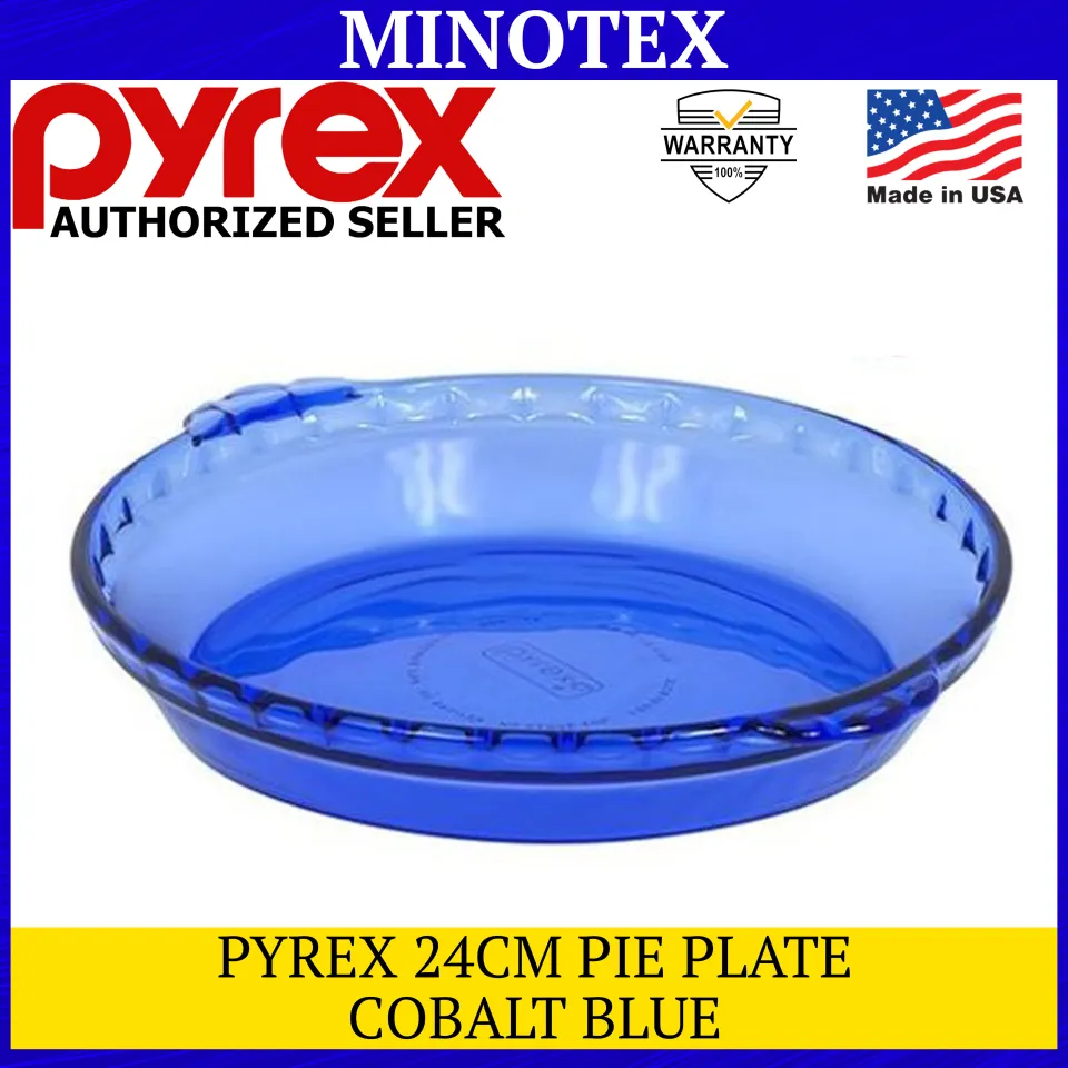 Pyrex Pie Plate Heat Resistant Borosilicate Glass/ Mangkuk