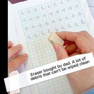 [Ready stock] Jelly Eraser Fruit Cherry Sandwich Eraser Special Cartoon Cute Eraser