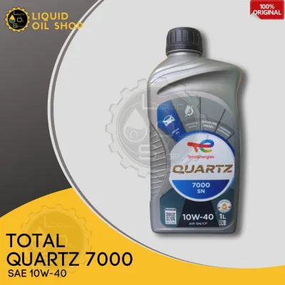 Total Quartz 7000 10W-40 1 Liter Kemasan Baru