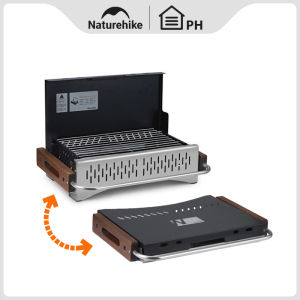 Naturehike Grill Tabletop Portable Folding Bbq Stove For Outdoor Camping Travel Picnic Charcoal BBQ Stove Travel Cook Box Grill