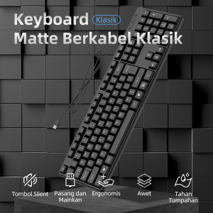 keyboard USB nirkabel gaming bluetooth mini portabel