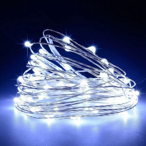 1/2/3/5Meter LED BatteryLED Copper Wire String Fairy Lights Christmas Wedding/Party