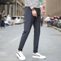 Man Comfortable Plain Pantalon Uniform Pants Men Casual Feet Stretch Straight Trousers for Male Business Trousers. 