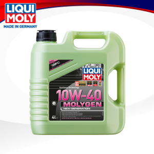 Liqui Moly MOLYGEN 10W40 New Generation Fully Synthetic Engine Oil (5 Liter/4 Liter) 10W-40 10000km service interval