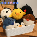 JOJO CASTLE Soft Squishy Plush Toy Stress Relief Keychain Cute Huggable Companion Doll Pendant. 