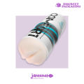 JaCol Comfort Series Mouth Masturbation Cup Sex Toy Silver. 