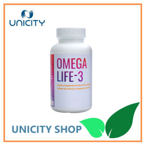 Unicity Omega3 โฉมใหม่ น้ำมันปลาไซม่อน ดูแลสมอง หลอดเลือดหัวใจ มี EPA 800 DHA 400