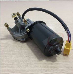 Mô tơ gạt mưa Củ gạt mưa xe Howo 24V-80W quay trái 3 tai tâm ốc 61*61*61 đường kính F70