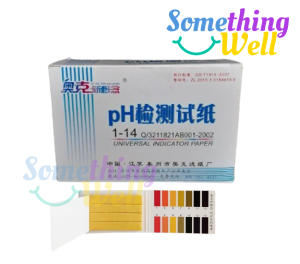 กระดาษลิตมัส กระดาษวัดค่า pH 1-14 (ราคายกกล่อง 1กล่องมี20 ชิ้น ) กระดาษวัดค่าความเป็นกรด ด่าง ชุดทดสอบวัดค่าpH