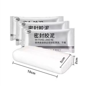 10 Pcs Silicon Sealant Wall Hole Adhesive Waterproof Plasticine Sealant Clay Air Conditioning Hole Repair