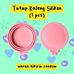 Tutup Kaleng Silikon (1 pcs) - Penutup Kaleng Makanan Kucing