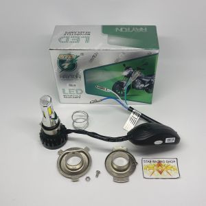 Termurah Lampu Led Motor Rtd 6 Sisi 6 Mata 35W 100% Original Rtd Rayton - Putih Vario Beat Vixion Scoopy Nmax Aerox Dll Universal