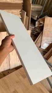 Kệ âm tường màu trắng khổ rộng 20cm gỗ mdf dày 18mm kèm chốt