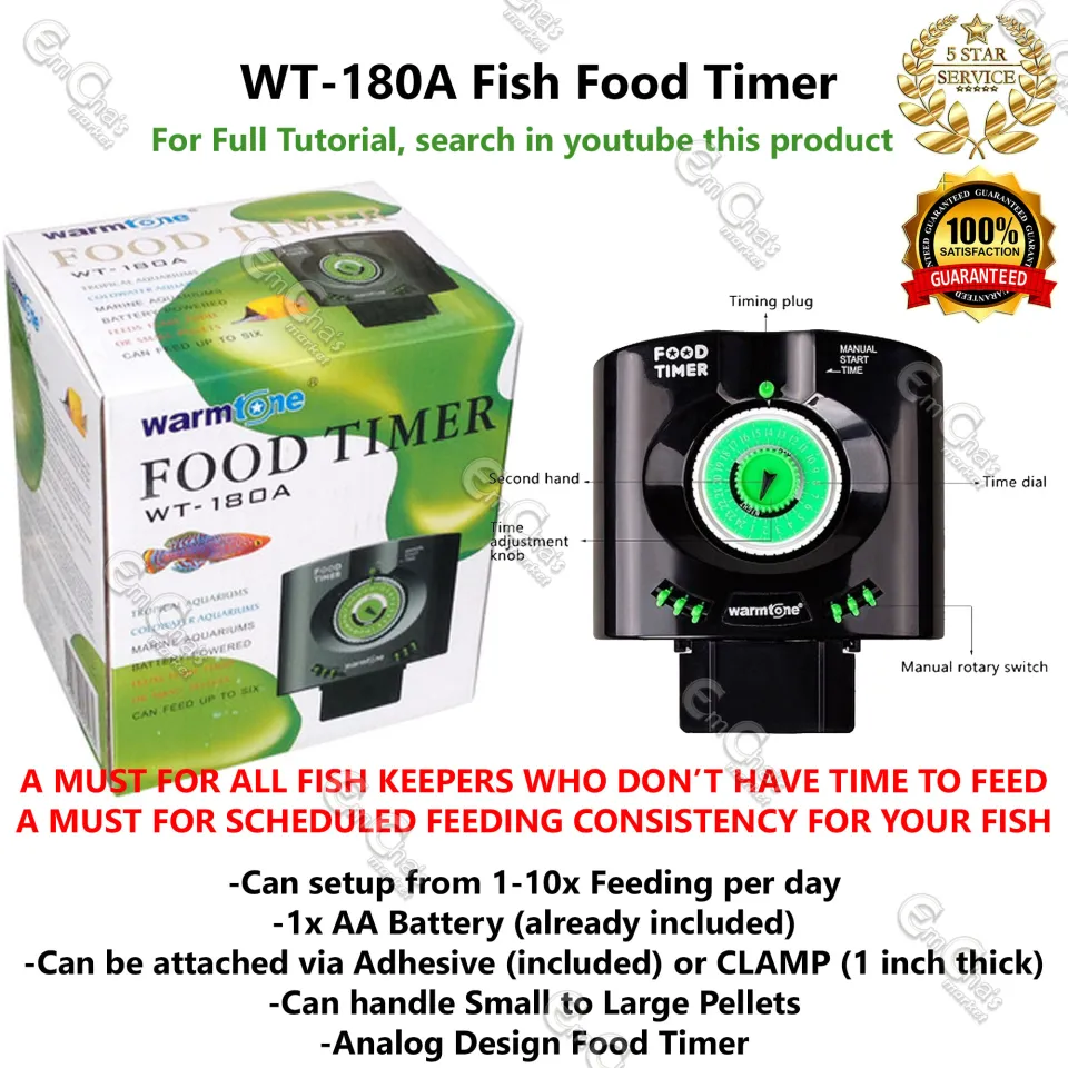 Aquarium food timer hotsell