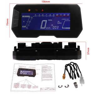 New adjustable motorcycle digital speedometer odometer RPM LED for Honda CRF300L CRF300 RALLY CRF250/L GROM cb300r