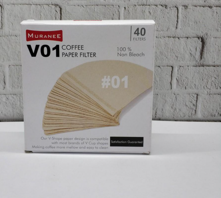 Supermarket Import Export Muranee Coffee Paper Filter Kertas Kopi V