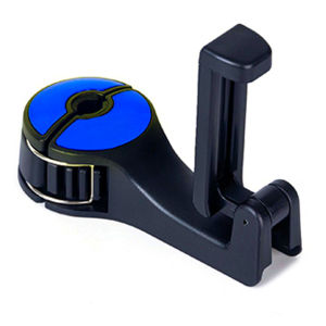 Móc treo đồ có kẹp điện thoại sau ghế ôtô móc treo đồ trong phụ kiện oto xe hơi cây treo đồ tiện dụng trên xe ô tô đa năng dễ sử dụng móc giữ treo quần áo đồ dùng sau ghế oto xe hơi