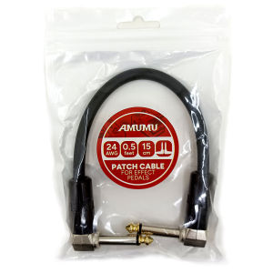 Amumu Kabel Patch Jumper Efek Gitar L-Jack Mono 6.35 mm