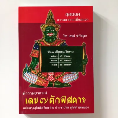 ตำราพยากรณ์ เลข ๗ ตัวพิสดาร โหราศาสตร์ โหร เทพย์ สาริกบุตร