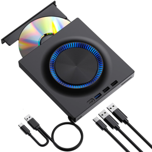 Nhỏ gọn bên ngoài ổ đĩa dvd với khả năng tương thích nhiều thiết bị cho đầu đọc thẻ USB Flash cho Máy Tính Xách Tay PC sao lưu dữ liệu