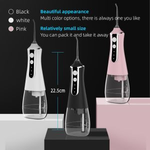 Portable Dental Oral Irrigator Water Flosser Pick Mouth Cleaning Machine Usb Rechargeable Scaler Dental Irrigator For Teeth Whitening Dental Cleaning Health