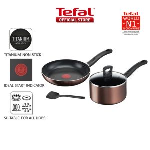Tefal Day by Day Range Cookware Set 3pcs/4pcs/8pcs