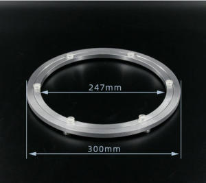 10/12/16/18/20/24 Inches Lazy Susan Turntable Bearing Round Rotating Swivel for Glass Table Aluminum Heavy Duty