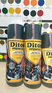 Paket Komplit Cat Semprot 4 Kaleng: Pilok Cat Diton Premium