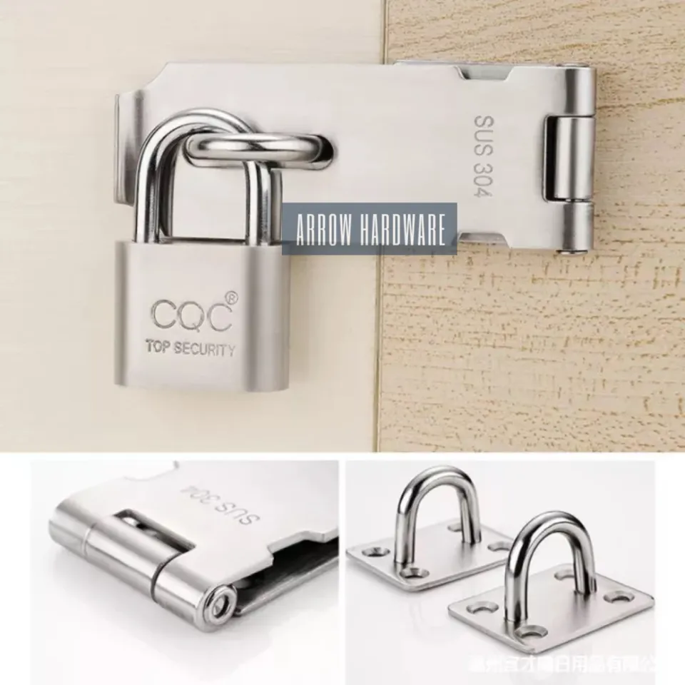 Small Hasp And Staple Metal Lock Hasp Door Buckle Security Door