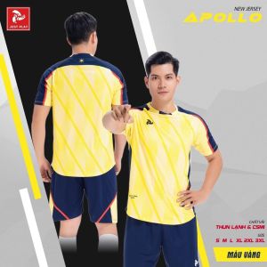 Quần áo thể thao đồ đá banh không logo JP APOLLO CÓ IN tên số