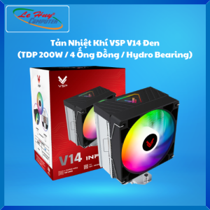 Tản Nhiệt Khí VSP V9 Pro (Black/ White) / VSP V14 Black - Hàng Chính Hãng