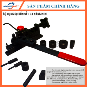 Máy uốn sắt mini đa năng công cụ hoàn hảo cho các dự án DIY. Tự tay tạo ra những chi tiết trang trí sắt độc đáo.