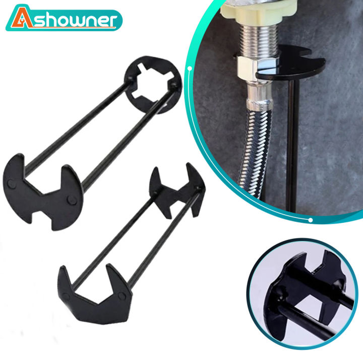 Flume Sink Wrench Sink Faucet Key Plumbing Pipe Fourclaw Hexagonal