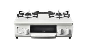 Rinnai เตาแก๊สตั้งโต๊ะ 2 หัว พร้อมเตาย่าง Howaro (RTC-5912SG-EWS) เตาแก๊สมินิมอล