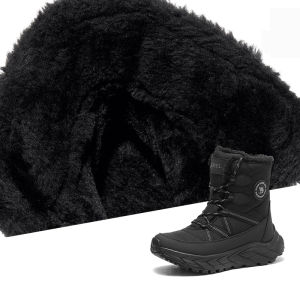 เสื้อขนอูฐของผู้หญิงบูทหิมะอบอุ่นรองเท้าปีนเขาชั้นนำดูดซับแรงกระแทกในฤดูหนาว