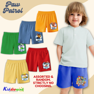 Kids Shorts for Boys 0-10 Yrs Old Paw.Patrol Assorted Cartoon Trending Fashion Bottom Kid Children Wear Cute