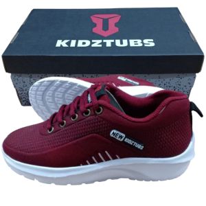 Sepatu Sekolah Anak Laki Laki Perempuan Warna Hitam Putih Murah Tali Perekat Rekat Velcro Kecil Tanggung Umur 6-10 Tahun PAUD TK SD SMP SMA Kelas 1 2 3 4 5 6 7 8 9 0-KIDZTUBS1920120921