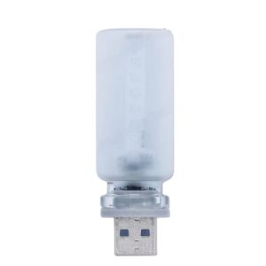 CNAIFE2 Clear/Frosted Glass USB Night Light Adjustable Brightness Touch Control LED Filament Light Bulb Glass Bottle Shape RGB Color Colorful Mood Nightlight Car Interior