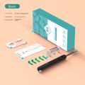 NE3-D Visual Ear Pick with Camera - HD Otoscope for Adults/Kids, 8-Piece Set with Headband & Magnifying Light, 50mins Battery (Black/White). 