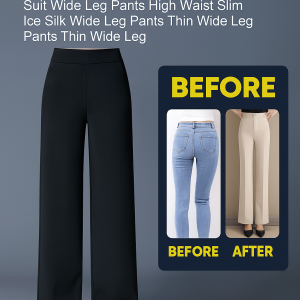 Pants Fashion Easy to Put on and Take Off Suit Pants Cool Suitable for a Wide Range of Body Types