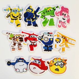 Patch Robot Pesawat Superwings: Produk Edukatif untuk Anak