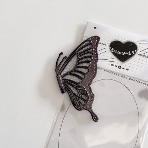 Holder HP Model Sayap Kupu - Kupu Dengan Glitter Dan Lapisan Electroplating