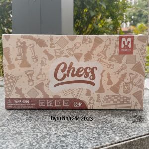 Bộ Cờ Vua Chất Liệu Gỗ Cao Cấp Có Nam Châm Size 29x29cm Rèn Sự Tập Trung Tính kiên Trì Khả Năng Phán Đoán Cho Trẻ - Tiệm Nhà Sóc 2023