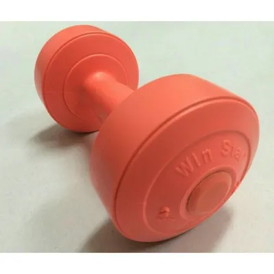 ISI 2PCS - dumble / barbel plastik / dumbell 2kg 2 kg win star warna murah