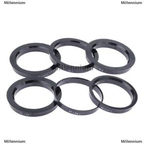 [COD] Millennium 4pcs Car Plastic Wheel Hub Centric Rings Center Bore 66.6-57.1 67.1-60.1 67.1-66.1 73.1-56.1 73.1-56.6 73.1-57.1 73.1-60.1 Black