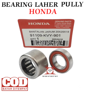 Bearing Pully Bambu Beat Vario Spacy Scoopy Bering Set Puli Puly Laher Leher  Bearing Bak CVT 6002 Lahar Beat FI Vario 125 110 6002 Kuningan KVB KVY