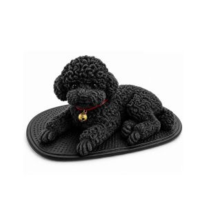 SIRENXI Chó Đồ trang trí trên bảng điều khiển xe hơi có đệm chống trượt Silicone Đồ trang trí xe hơi hình chó Sáng tạo Dễ thương Trang trí nội thất ô tô ở khu vực điều khiển trung tâm Bảng điều khiển trung tâm xe hơi