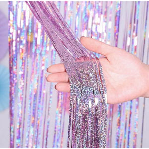 Happy New Year Balloon Decor Set Purple Sequin Balloons Happy New Year Letters Foil Balloon Banner for New Years Eve Party Decoration