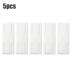 5Pcs Power Strip Holder Self Adhesive Punch Free Wall Socket Fixer Home Office Cable Organizer