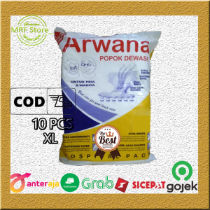 POPOK PEREKAT DEWASA SIZE XL (10 PCS) DIAPERS UNTUK PRIA DAN WANITA